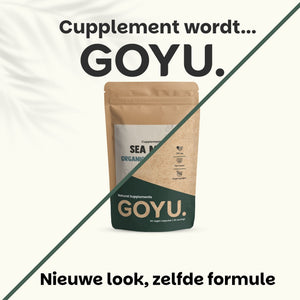 Biologische Sea Moss capsules goyu superfood supplement