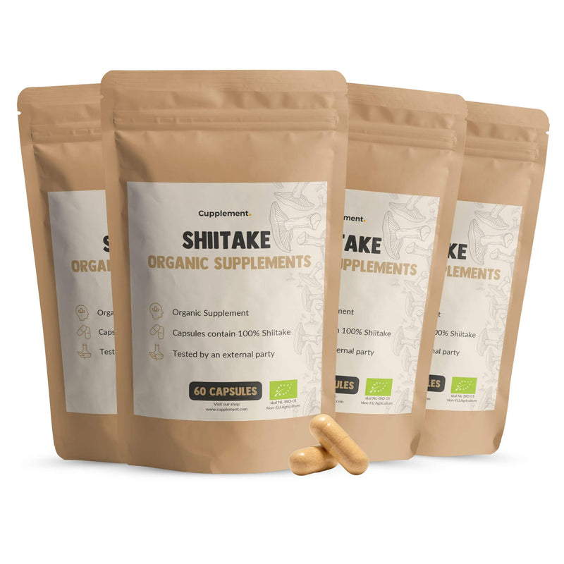 Shiitake Capsules 500 mg Organic