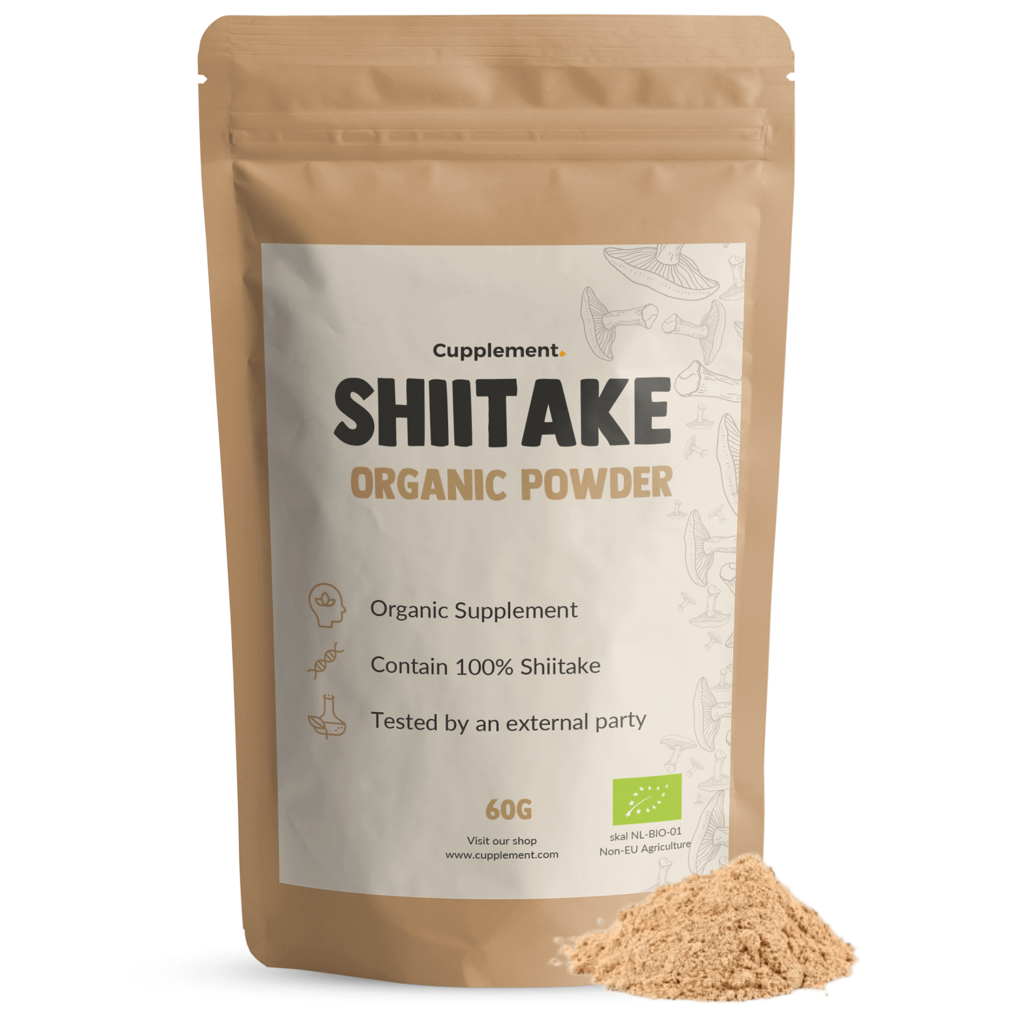 Shiitake Powder Organic 