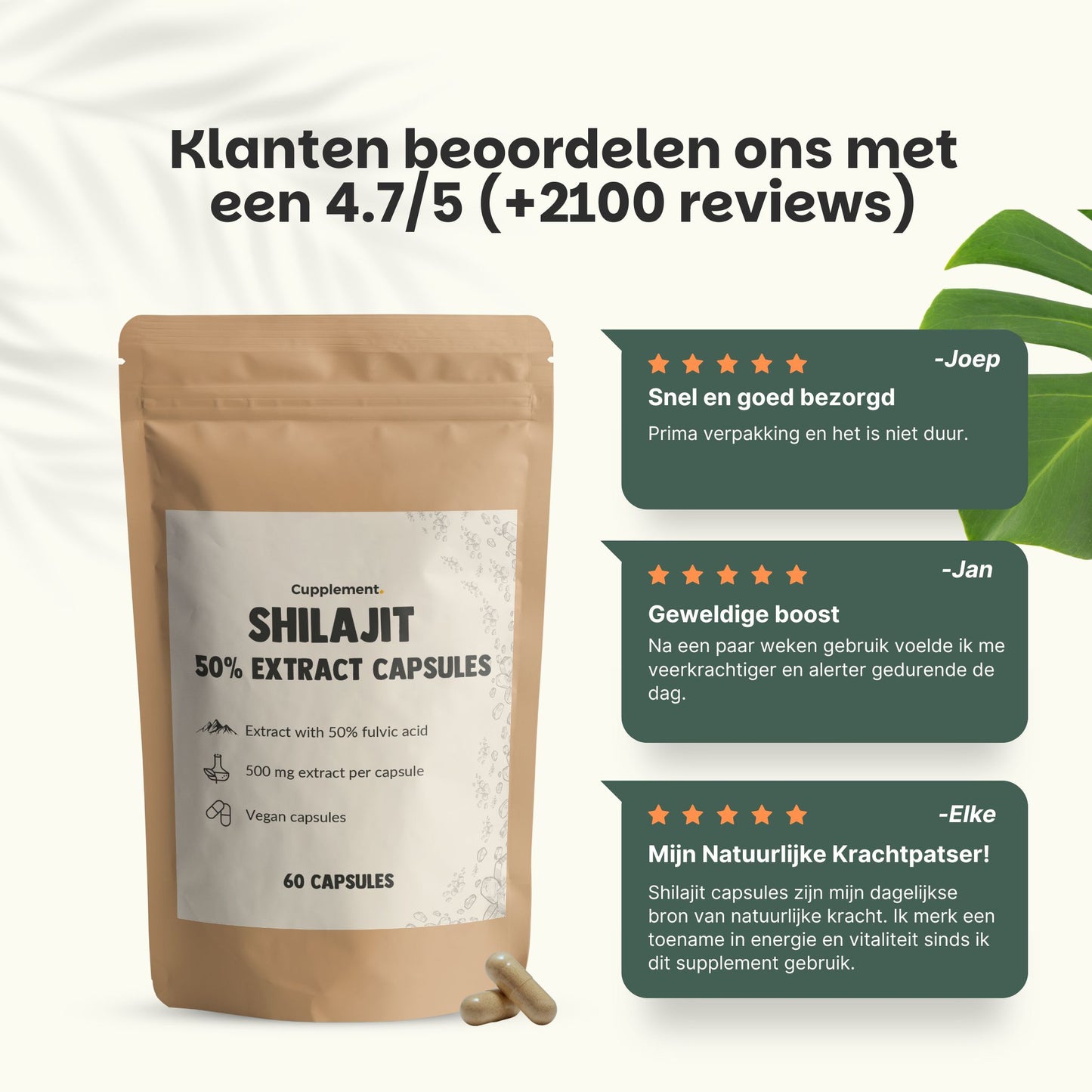 Shilajit 50% extract capsules goyu superfood supplement