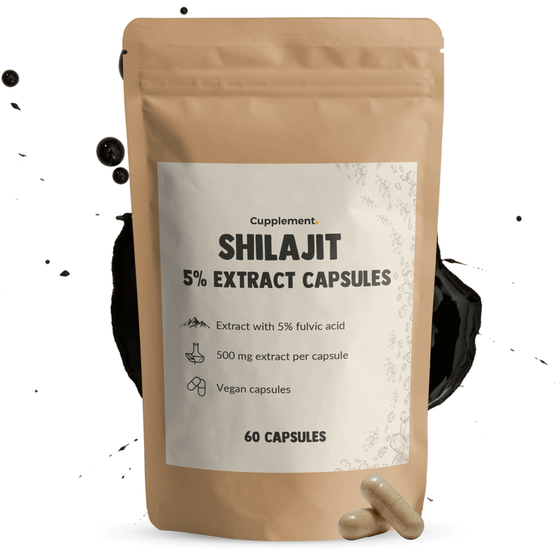 Shilajit extract capsules goyu superfood supplement