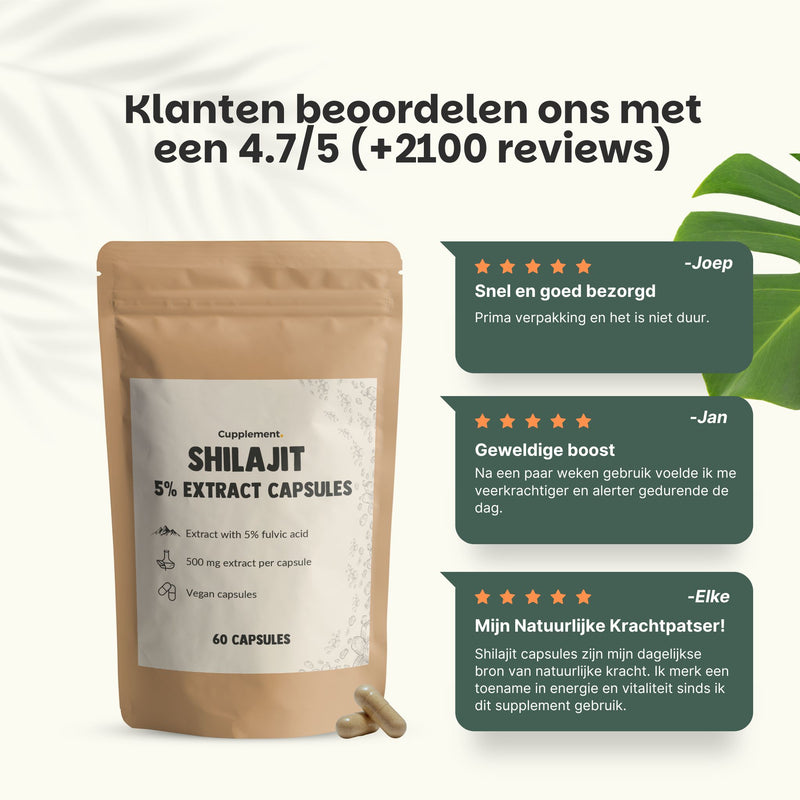 Shilajit extract capsules goyu superfood supplement