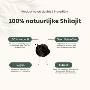 Shilajit resin goyu supplement superfood