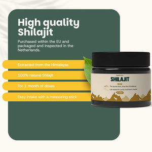 Shilajit resin goyu supplement superfood