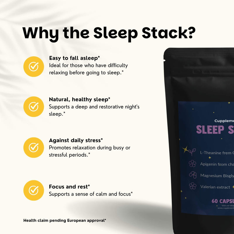 Sleep stack capsules goyu supplement superfood
