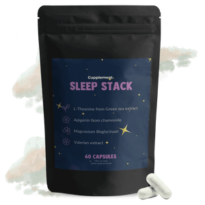 Sleep stack capsules goyu supplement superfood