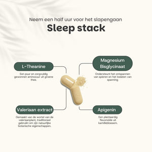 Sleep stack capsules goyu supplement superfood