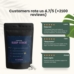 Sleep stack capsules goyu supplement superfood