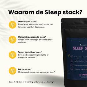Sleep stack capsules goyu supplement superfood
