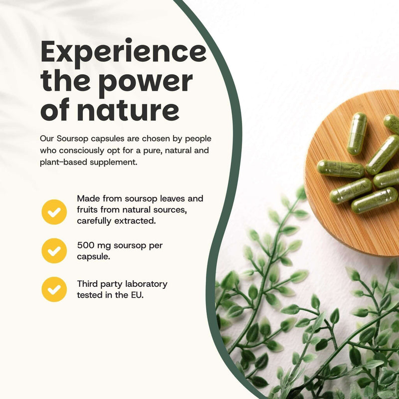 Soursop Capsules Goyu Supplement Superfood