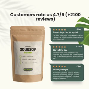 Soursop capsules goyu supplement superfood