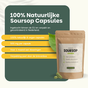 Soursop capsules goyu supplement superfood