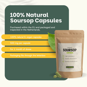 Soursop capsules goyu supplement superfood