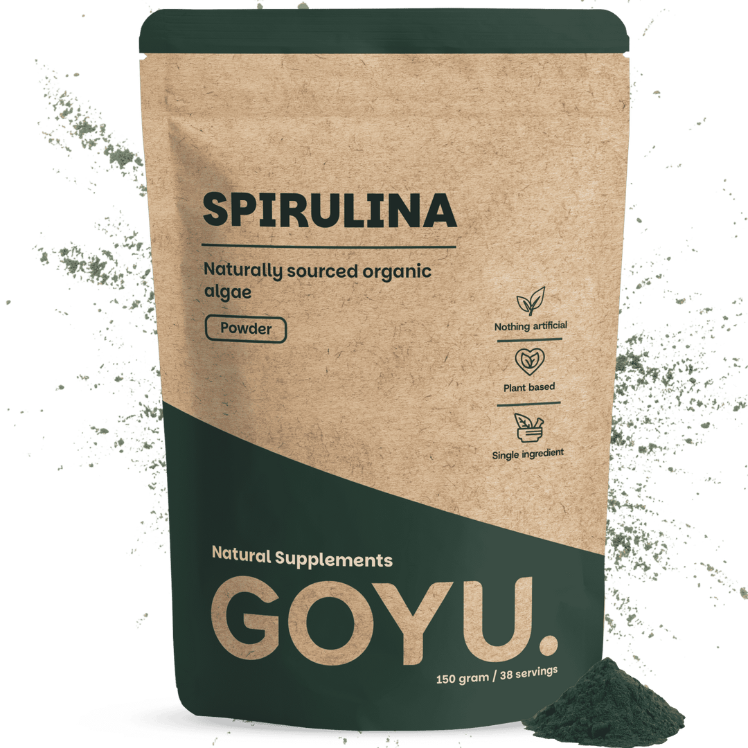 Spirulina poeder goyu supplement superfood