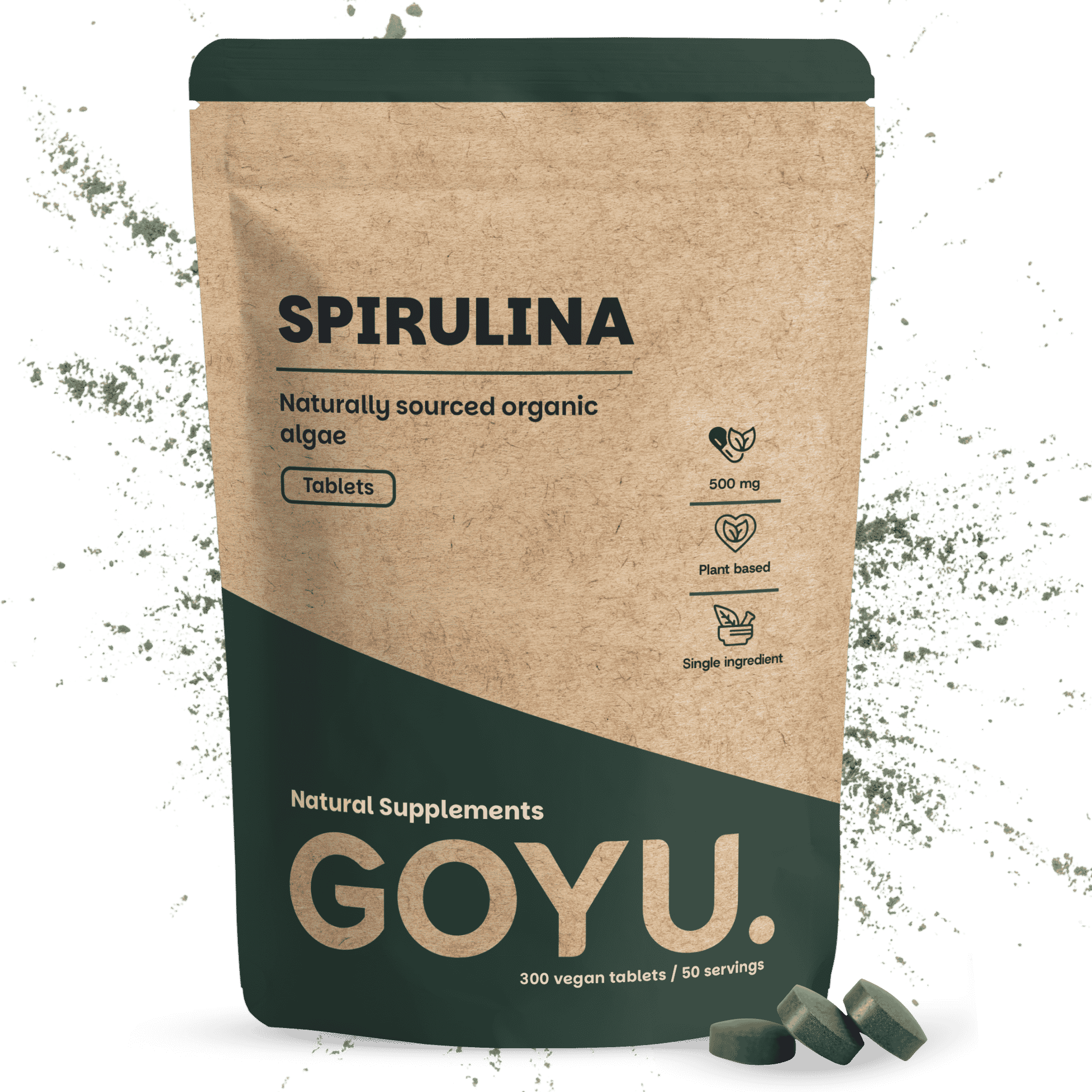 Spirulina Tabletten 500 mg Biologisch