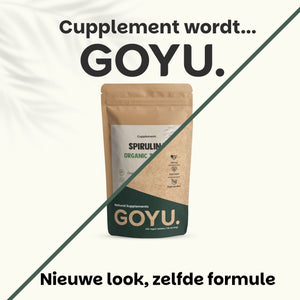 Spirulina tabletten goyu supplement superfood