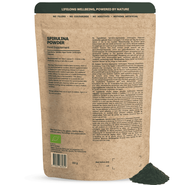 Spirulina poeder goyu supplement superfood