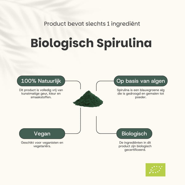 Spirulina poeder goyu supplement superfood