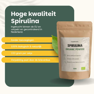 Spirulina poeder goyu supplement superfood