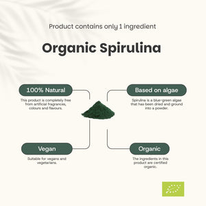 Spirulina powder goyu supplement superfood
