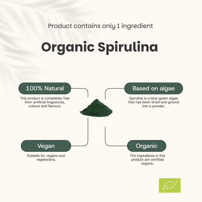 Spirulina powder goyu supplement superfood