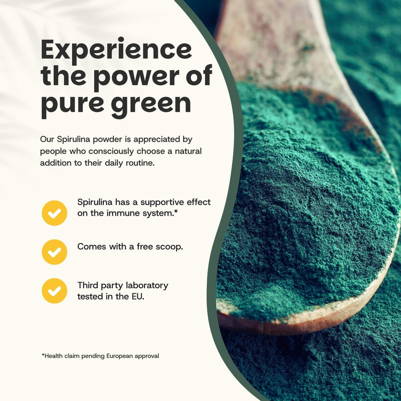 Spirulina powder goyu supplement superfood