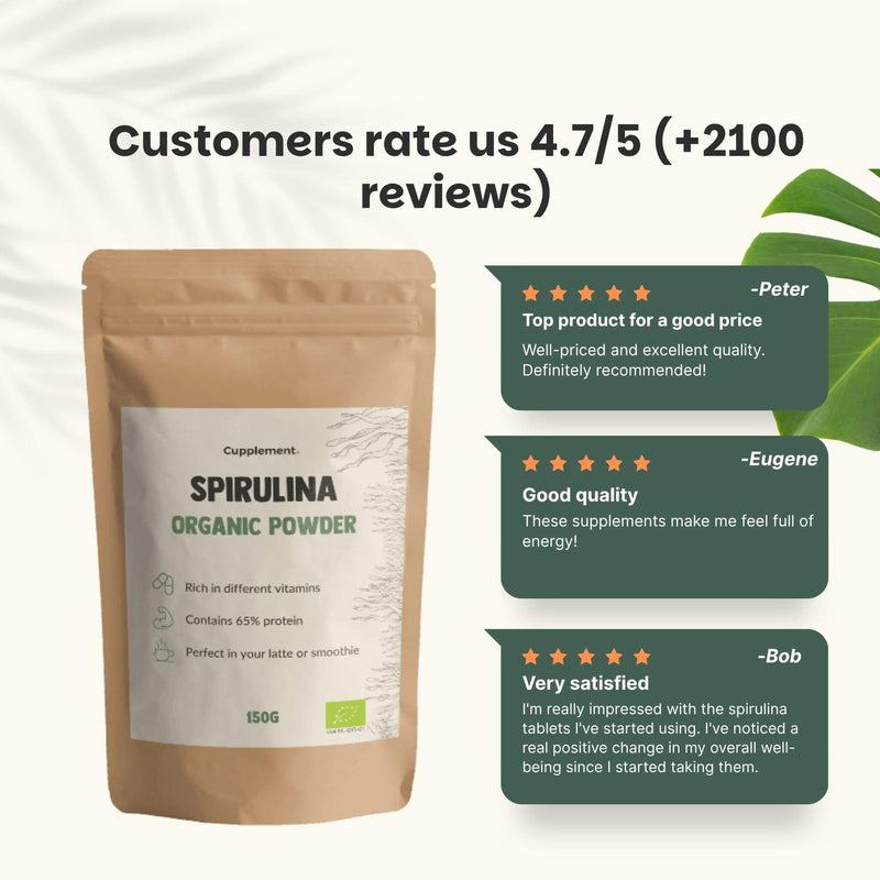 Spirulina powder goyu supplement superfood