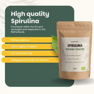 Spirulina powder goyu supplement superfood