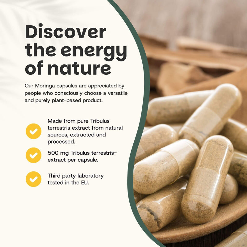 Tribulus Terrestris extract capsules goyu supplement superfood