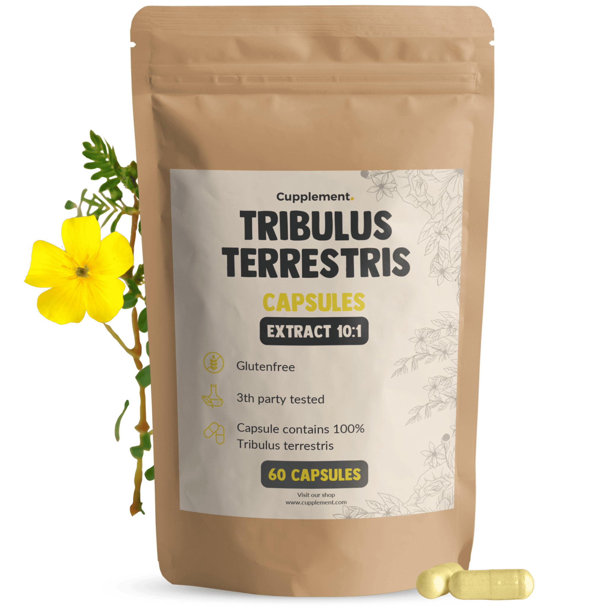 Tribulus Terrestris Extract Capsules 500mg