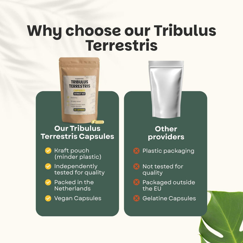 Tribulus Terrestris extract capsules goyu supplement superfood