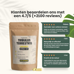 Tribulus Terrestris extract capsules goyu supplement superfood