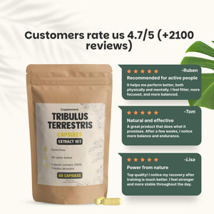 Tribulus Terrestris extract capsules goyu supplement superfood