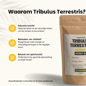 Tribulus Terrestris extract capsules goyu supplement superfood