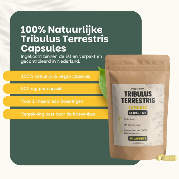Tribulus Terrestris extract capsules goyu supplement superfood