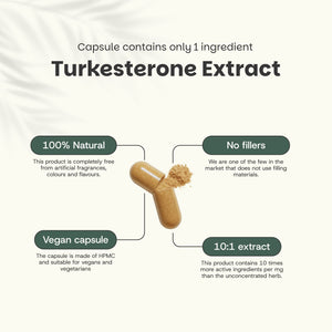 Turkesterone capsules goyu supplement superfood