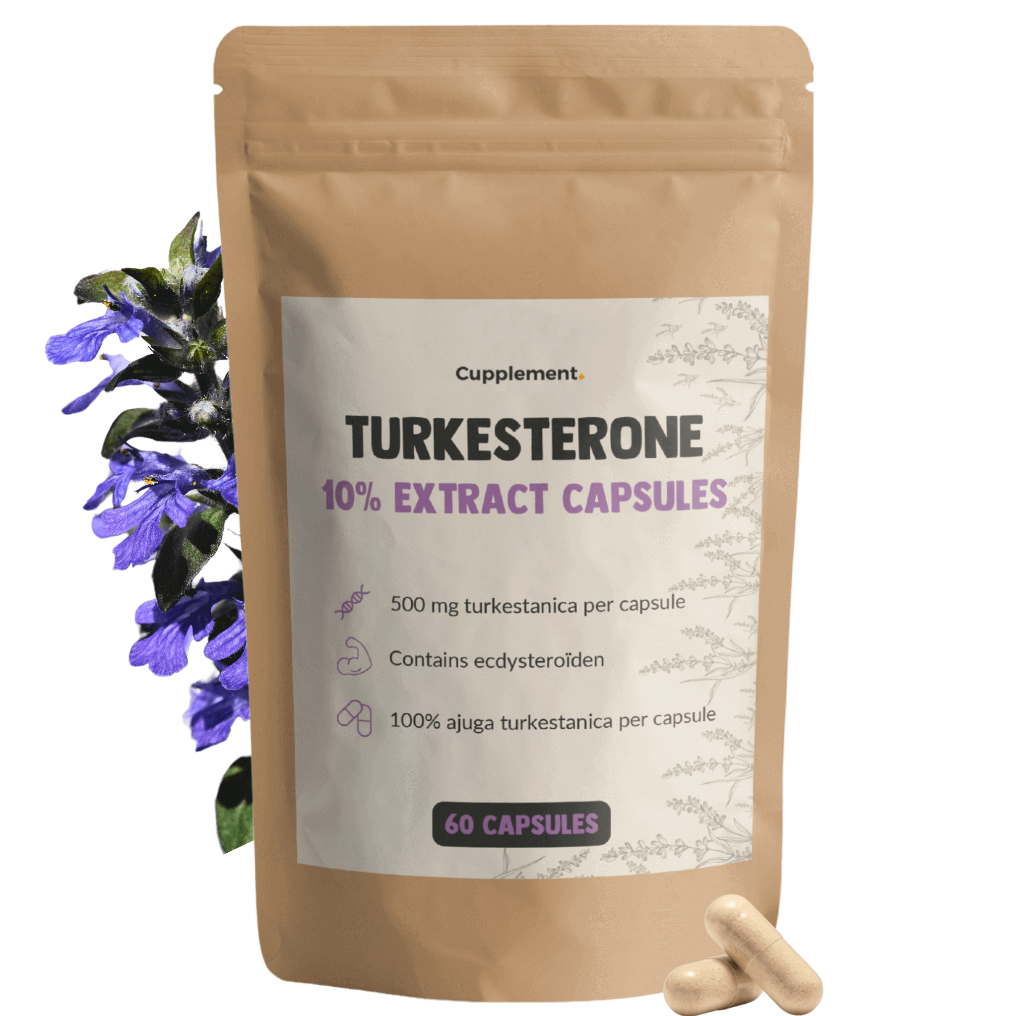 Turkesterone caspules goyu superfood supplement