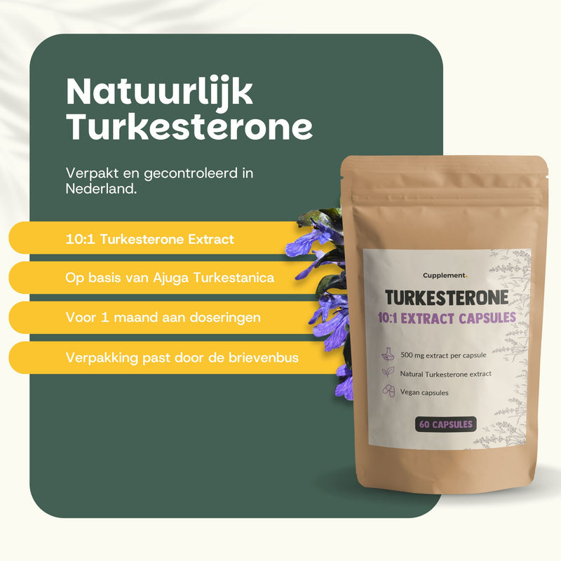 Turkesterone caspules goyu superfood supplement