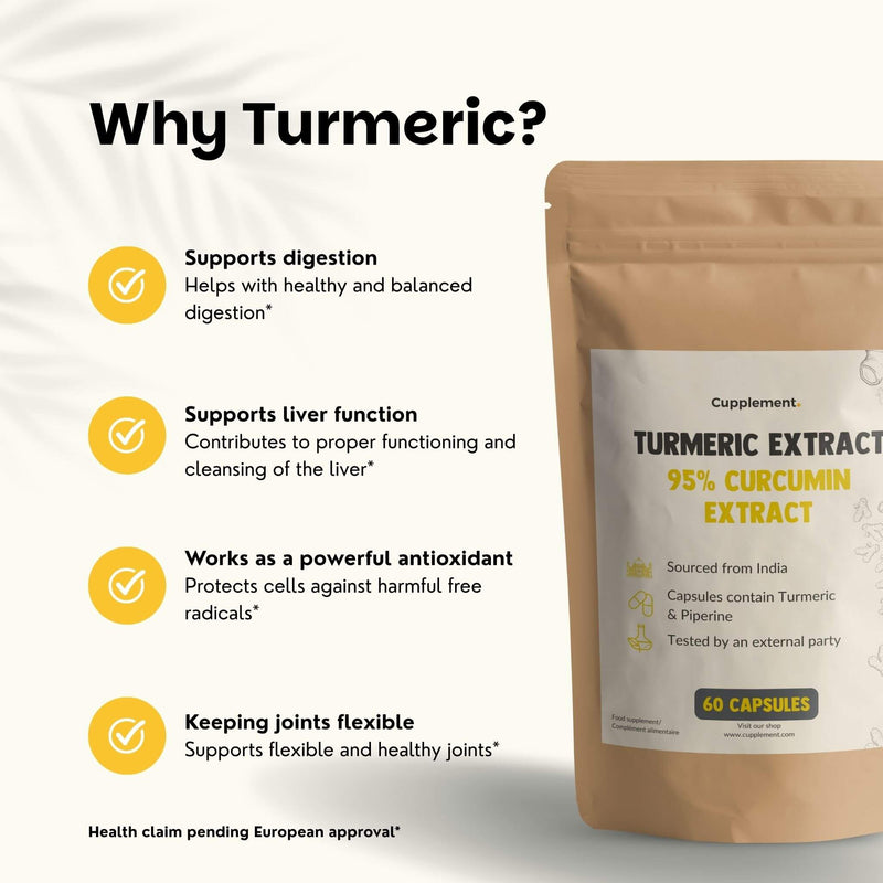 Turmeric Curcumin Extract Goyu Supplement Superfood