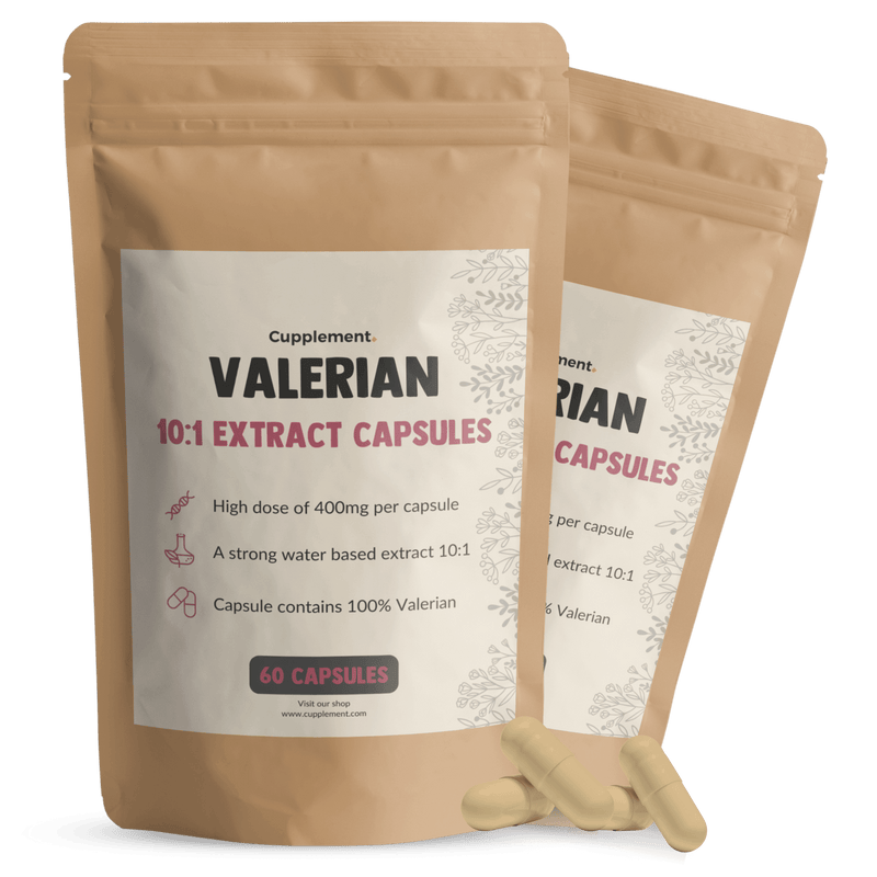 Valeriaan extract capsules goyu supplement superfood