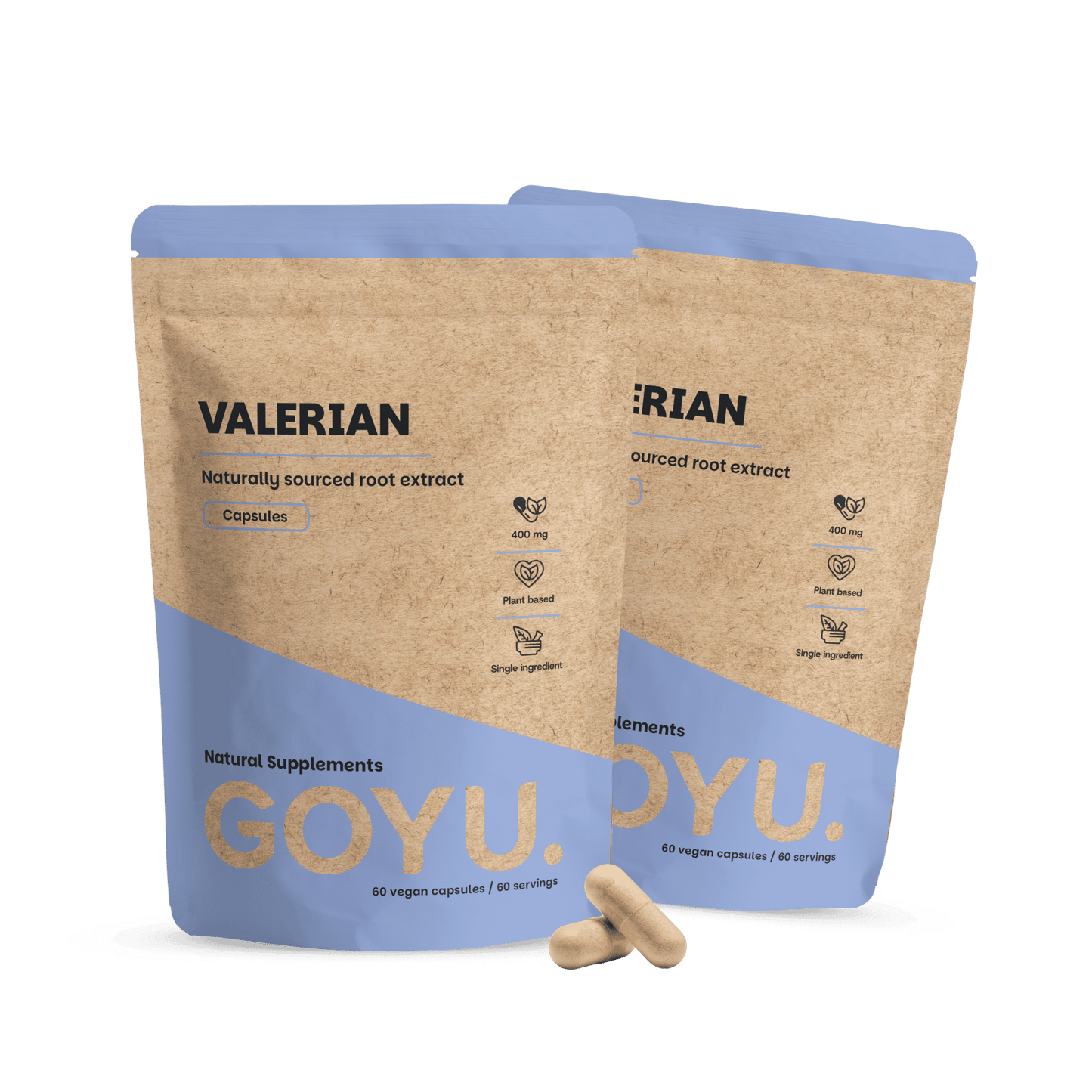 Valeriaan extract capsules goyu supplement superfood