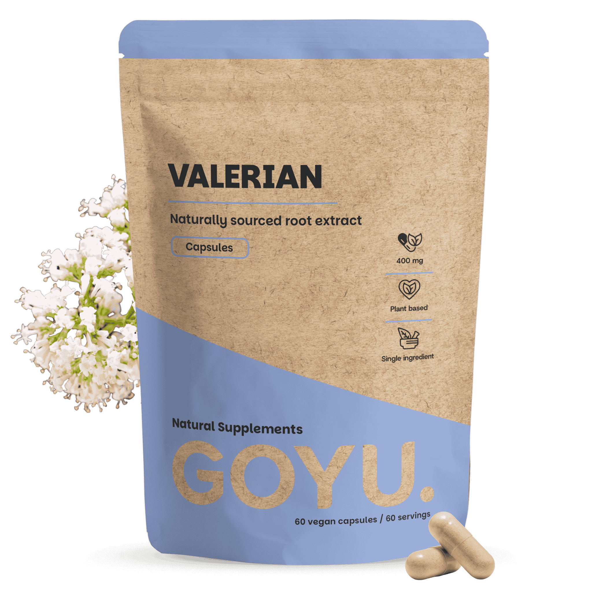 Valeriaan Extract Capsules 400 mg