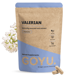 Valeriaan extract capsules goyu supplement superfood