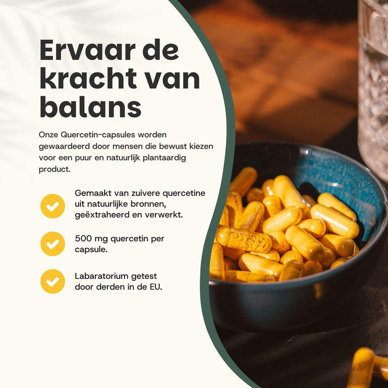 Quercetin Extract Capsules Goyu Supplement Superfood