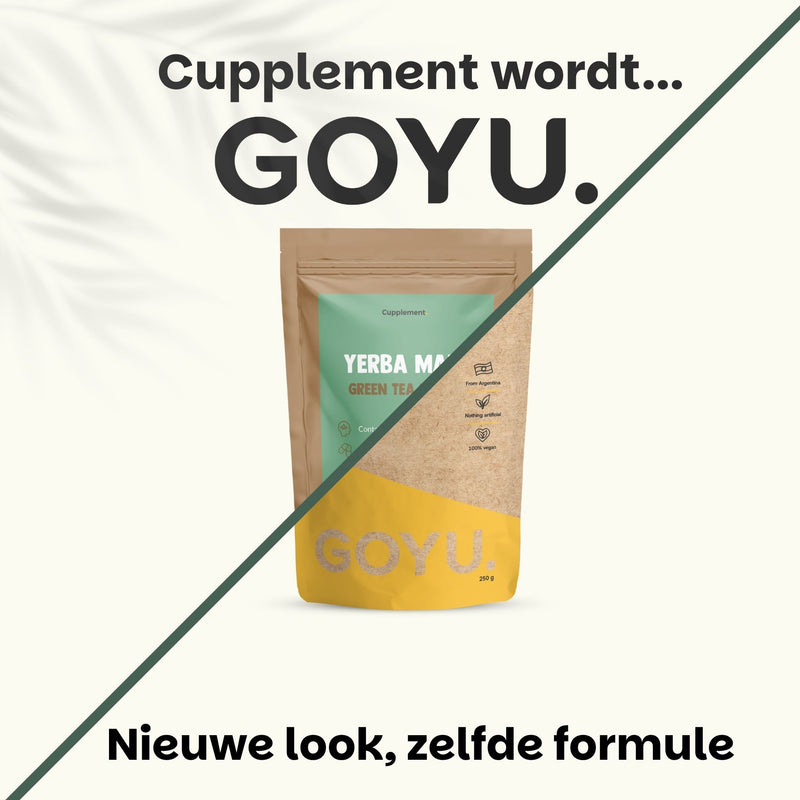 Yerba Mate thee goyu supplement superfood