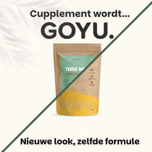 Yerba Mate thee goyu supplement superfood