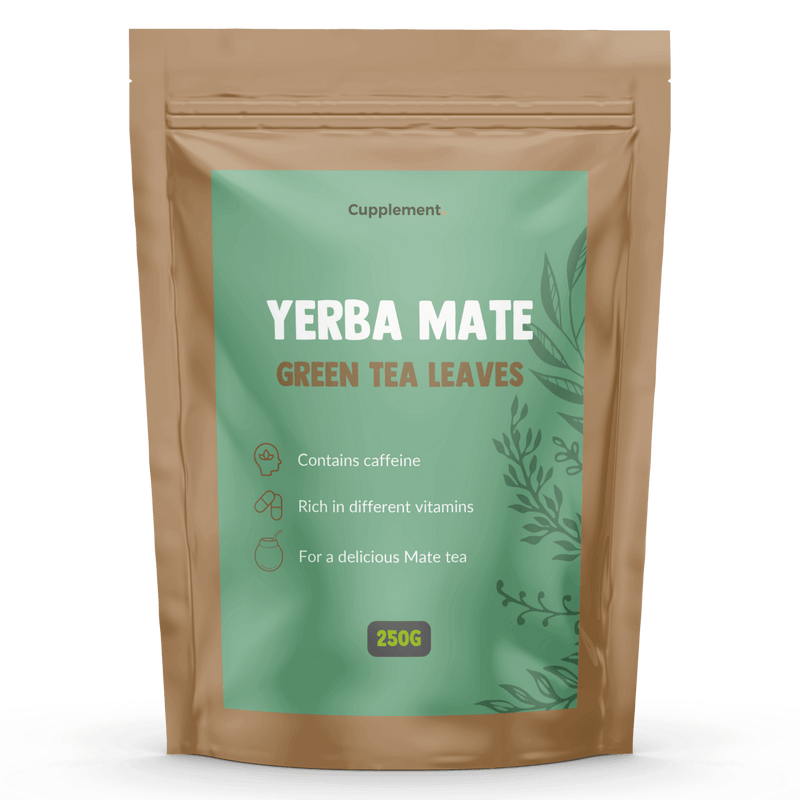 Yerba Mate Green Tea Leaves Organic Cupplement Superfood Supplement