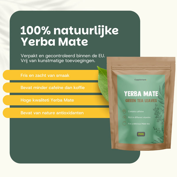 Yerba Mate Thee Set Met Bombilla
