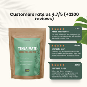 Yerba Mate tea goyu supplement superfood