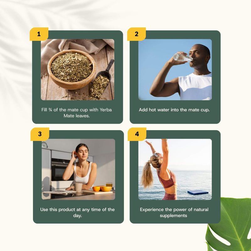 Yerba Mate tea goyu supplement superfood